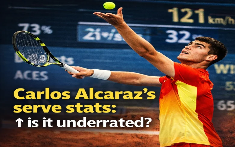 Carlos Alcaraz's Serve Stats: Is It Underrated?