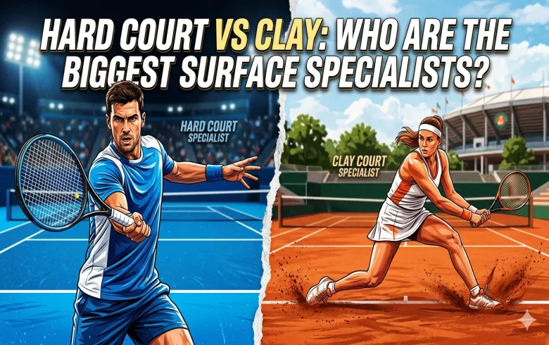 Hard Court vs Clay: Who Are the Biggest Surface Specialists?