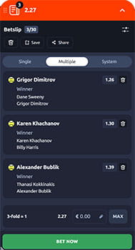 Bet Accumulator
