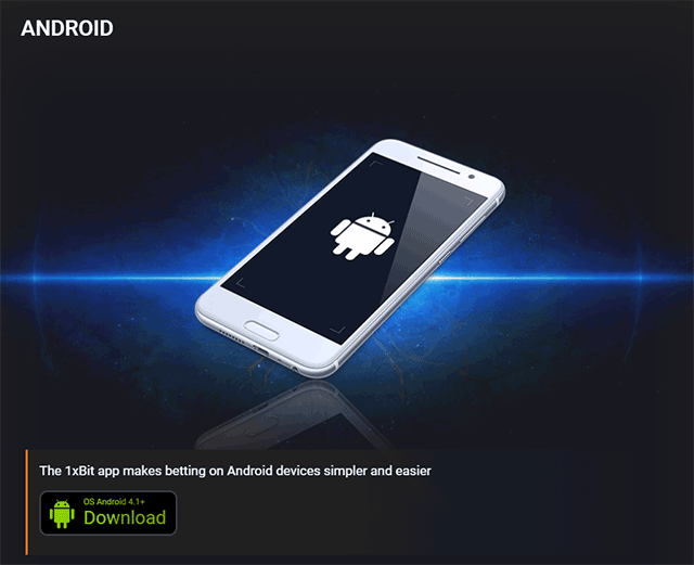 Download the mobile app for Android