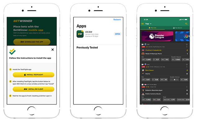 Download the mobile app for iOS